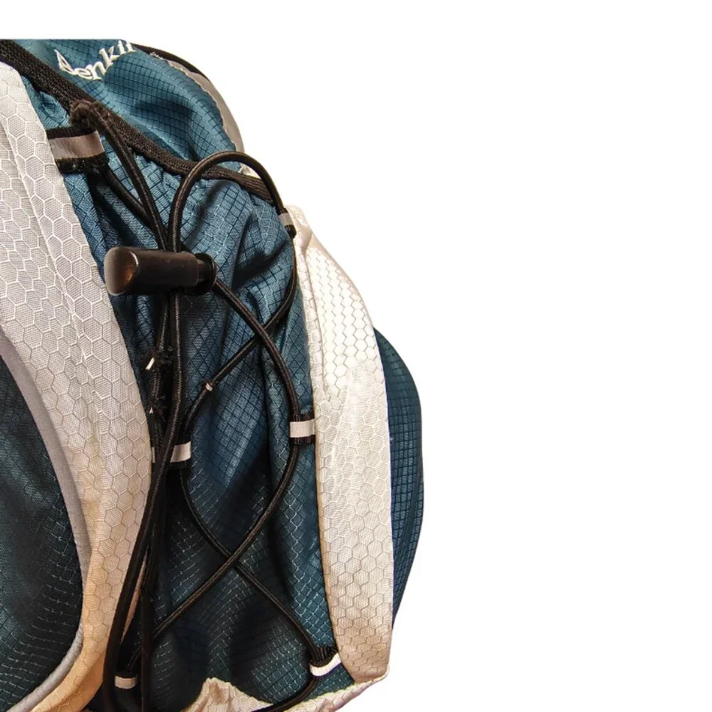 Benkii White Teal Black Hydration Back Pack - Hiking Camping‎ Outdoor